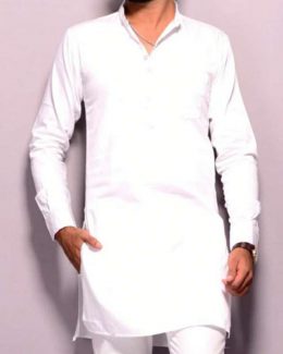 White Colour   Kurta with  Pajama