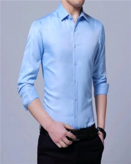 Sky Blue Formal Shirt Best quality