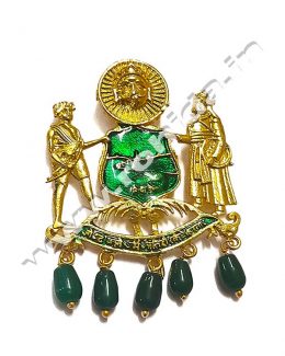 Mewar Cap Brooch ( Logos )