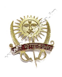 Veer Bhogya Vasundhara Cap Brooch ( Logos )