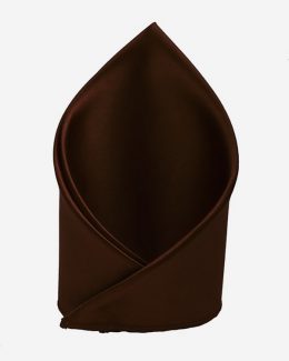 Dark Brown Pocket Scarf