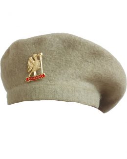 light brown  RAJPUTANA BERET CAP