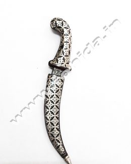 Rajputi Beautiful Kataar  Silver Work