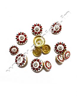 Meenakari  Design   Button’s