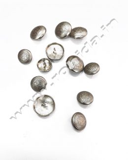 Silver COATBUTTON Blazer Button Set