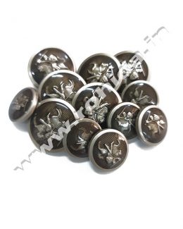 Silver COATBUTTON Blazer Button Set