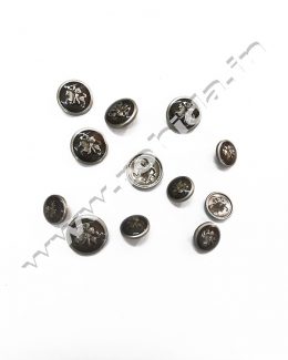 Silver COATBUTTON Blazer Button Set