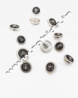 Silver COATBUTTON Blazer Button Set