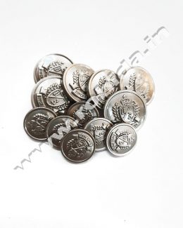 Silver COATBUTTON Blazer Button Set