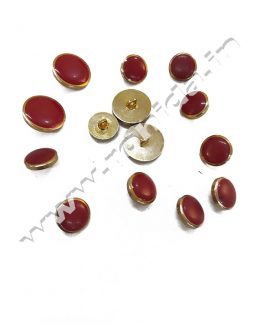 Red COATBUTTON Blazer Button Set