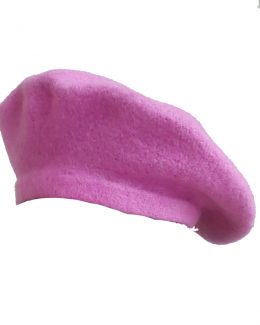 PINK RAJPUTANA BERET CAP