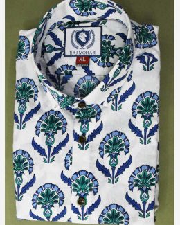 Sanganeri printed Shirt Best quality