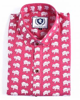 Sanganeri printed Shirt Best quality