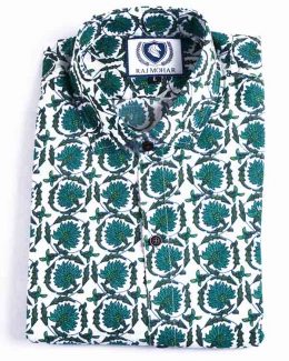 Sanganeri printed Shirt Best quality