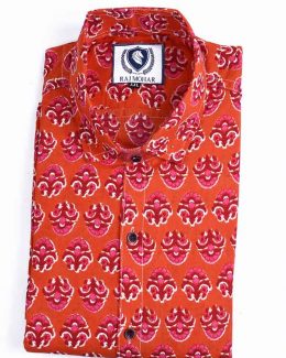 Sanganeri printed Shirt Best quality