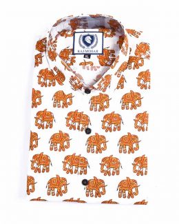 Sanganeri printed Shirt Best quality