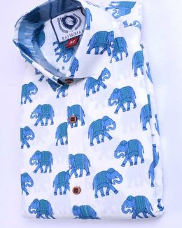 Sanganeri printed Shirt Best quality