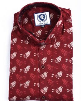 Sanganeri printed Shirt Best quality