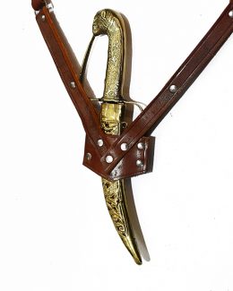 leather katar belt