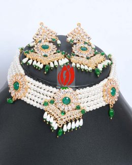 Rajwadi Jadau  ChikSat Jewellery