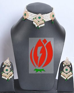 Rajwadi Jadau  ChikSat Jewellery