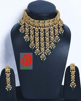 Rajwadi Jadau Goldlook RaniHaar Jewellery