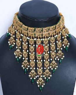 Rajwadi Jadau Goldlook RaniHaar Jewellery