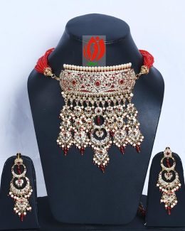 Rajwadi Jadau Goldlook Aad Jewellery