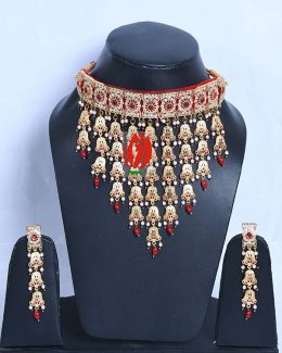 Rajwadi Jadau Goldlook RaniHaar Jewellery