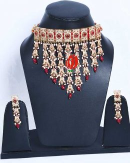 Rajwadi Jadau Goldlook RaniHaar Jewellery