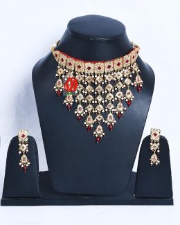 Rajwada Jadau Goldlook RaniHaar Jewellery