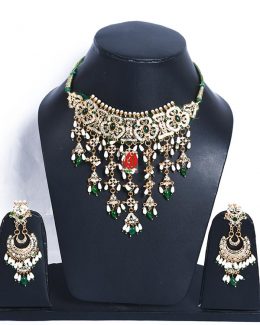 Rajwadi Jadau Goldlook Aad Jewellery