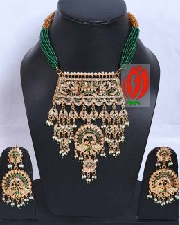 Rajwadi Jadau Goldlook Aad Jewellery