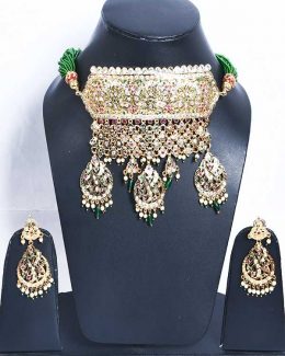 Rajwadi Jadau Goldlook Aad Jewellery