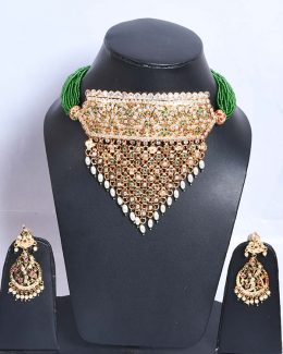 Rajwadi Jadau Goldlook Aad Jewellery