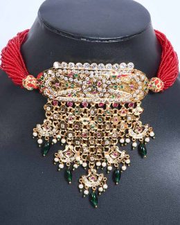 Rajwadi Jadau Goldlook RaniHaar Jewellery