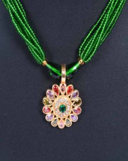 Rajwadi  Artificial jadau Pendal Jewellery